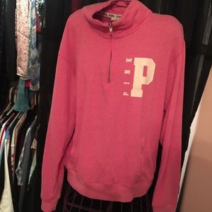 Pink crew neck